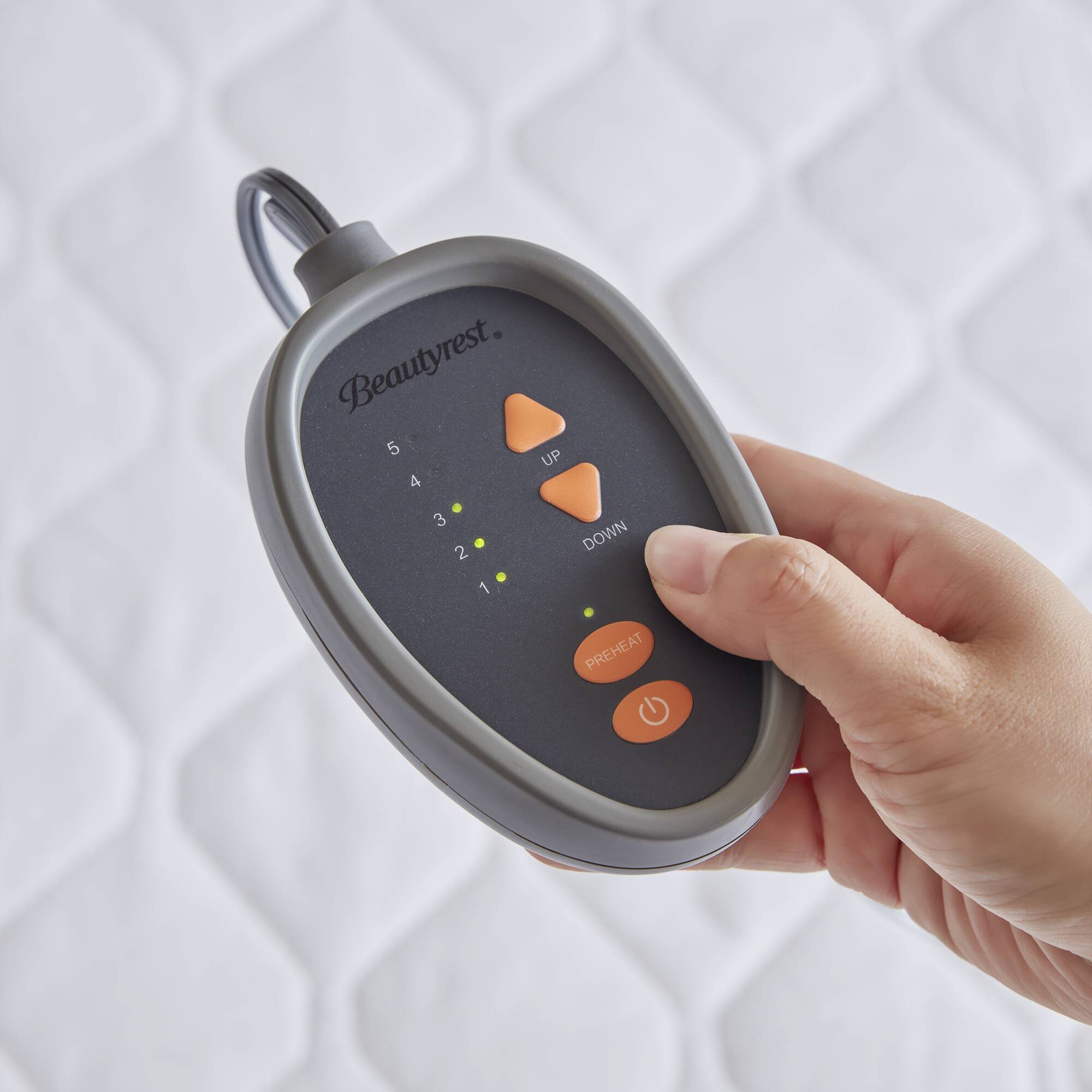 Cotton Blend Heated Mattress Pad