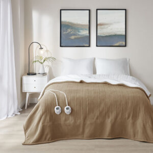 Fleece to Sherpa Heated Blanket from Serta in  Brown. Fleece to Sherpa Heated Blanket from Serta in  Brown. Fleece to Sherpa Heated Blanket from Serta in  Brown. Fleece to Sherpa Heated Blanket from Serta in  Brown. Fleece to Sherpa Heated Blanket from Serta in  Brown.