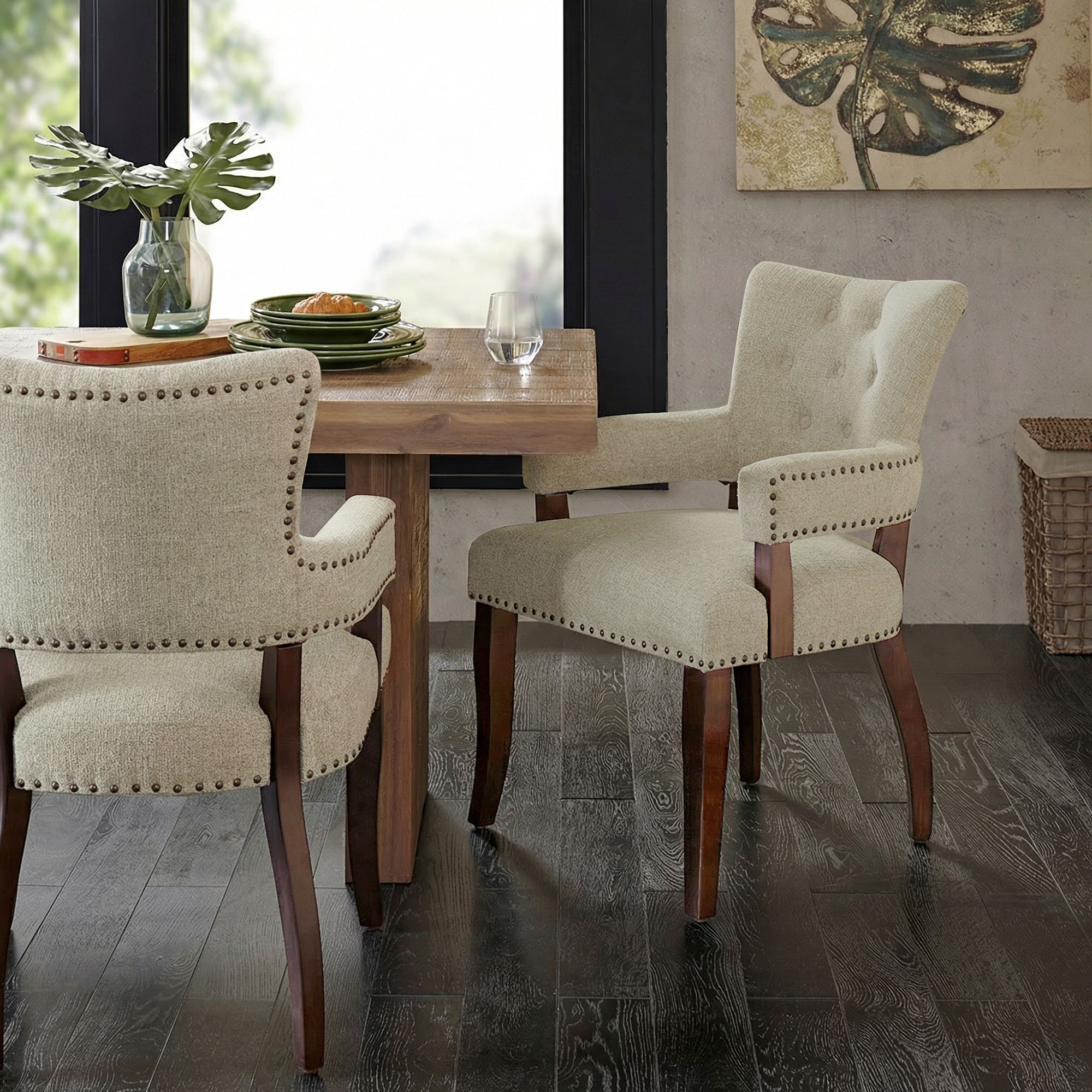 Brooklyn Dining Arm Chair (Set of 2)