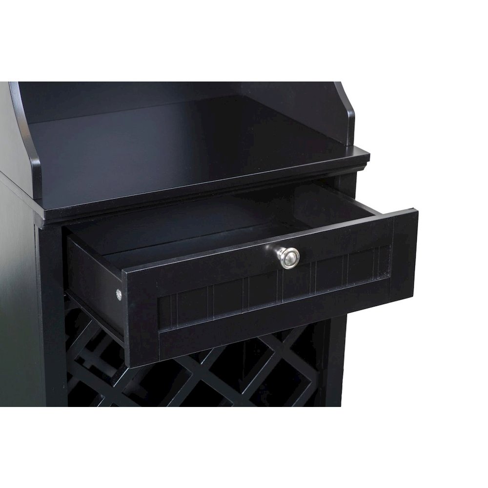 Wine Cabinet in Black