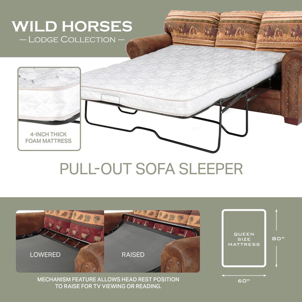 Wild Horses – 4 Pc Set with Sleeper