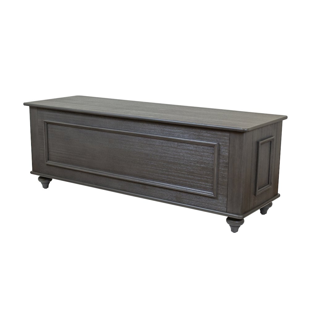 American Furniture Classics Model 548 Hope Chest with Gun Concealment Grey