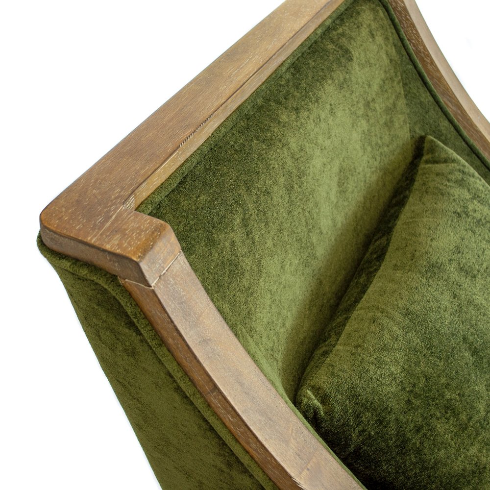 OS Home Occasional Side Accent Chair Model DS300 Forest Mist