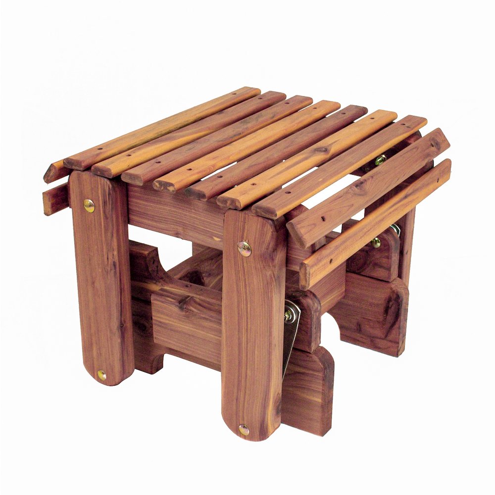 Cedar Gliding Ottoman