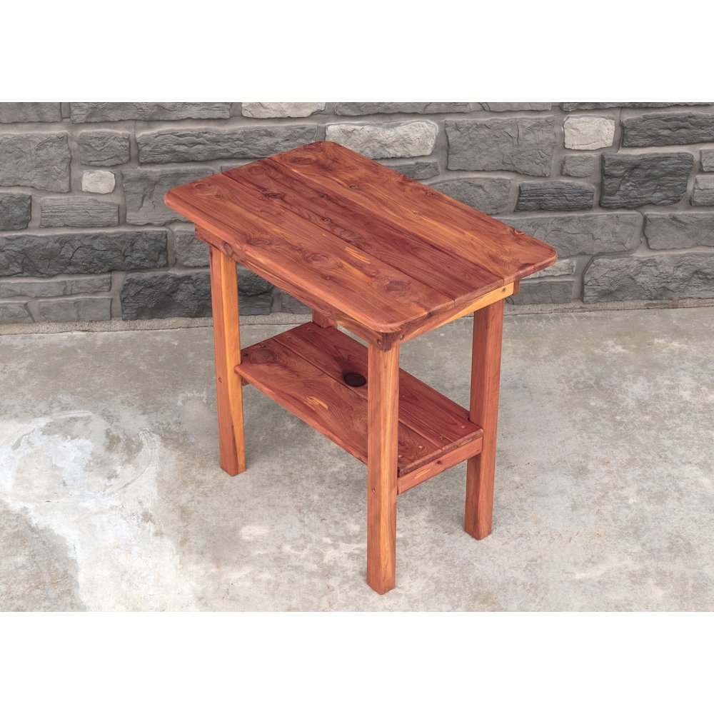 Cedar Rectangle Side Table