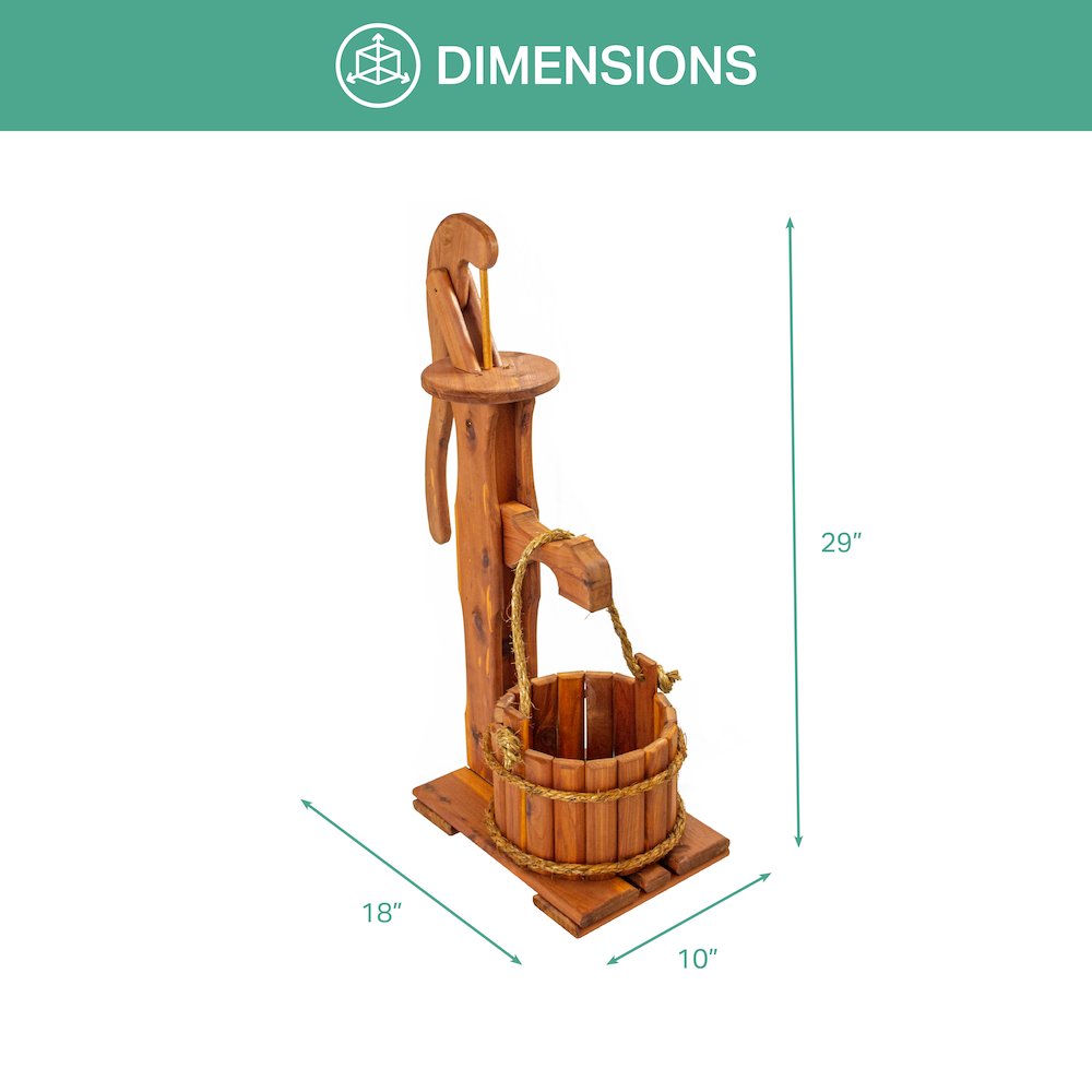 Small Pump Planter