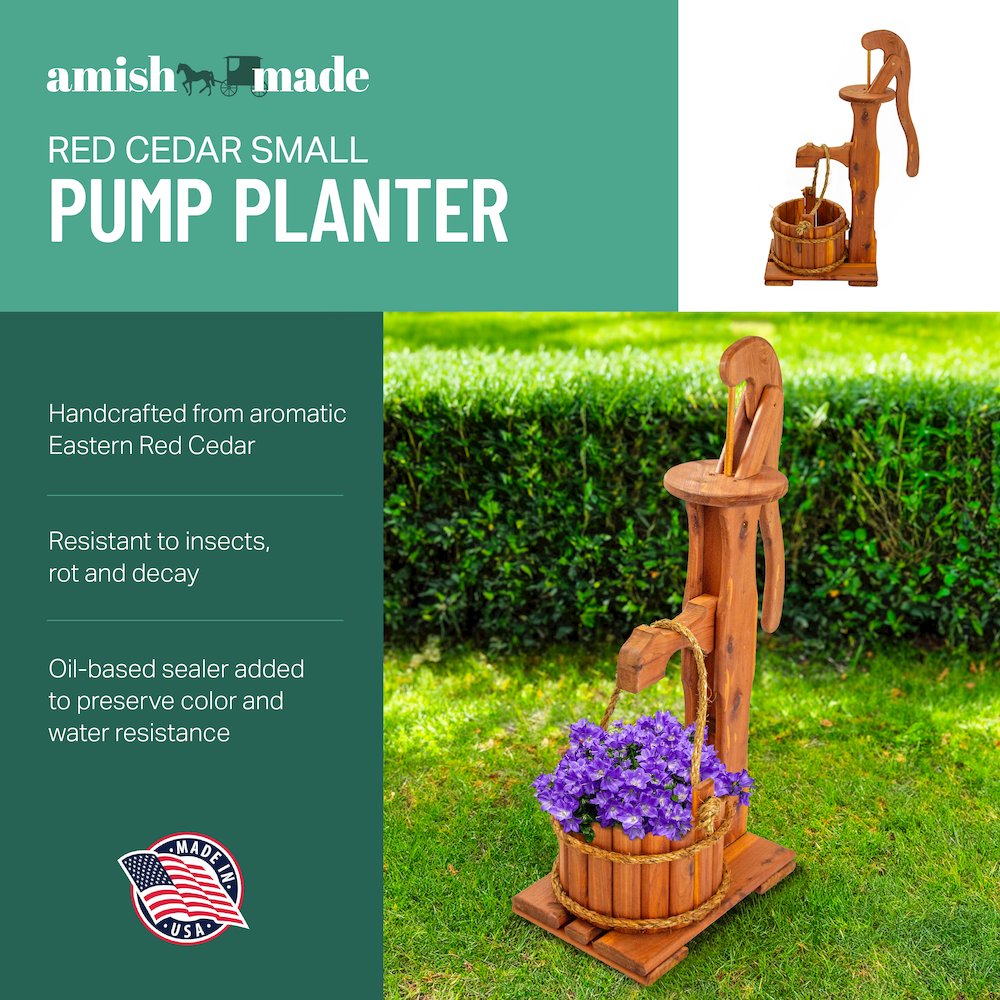 Small Pump Planter