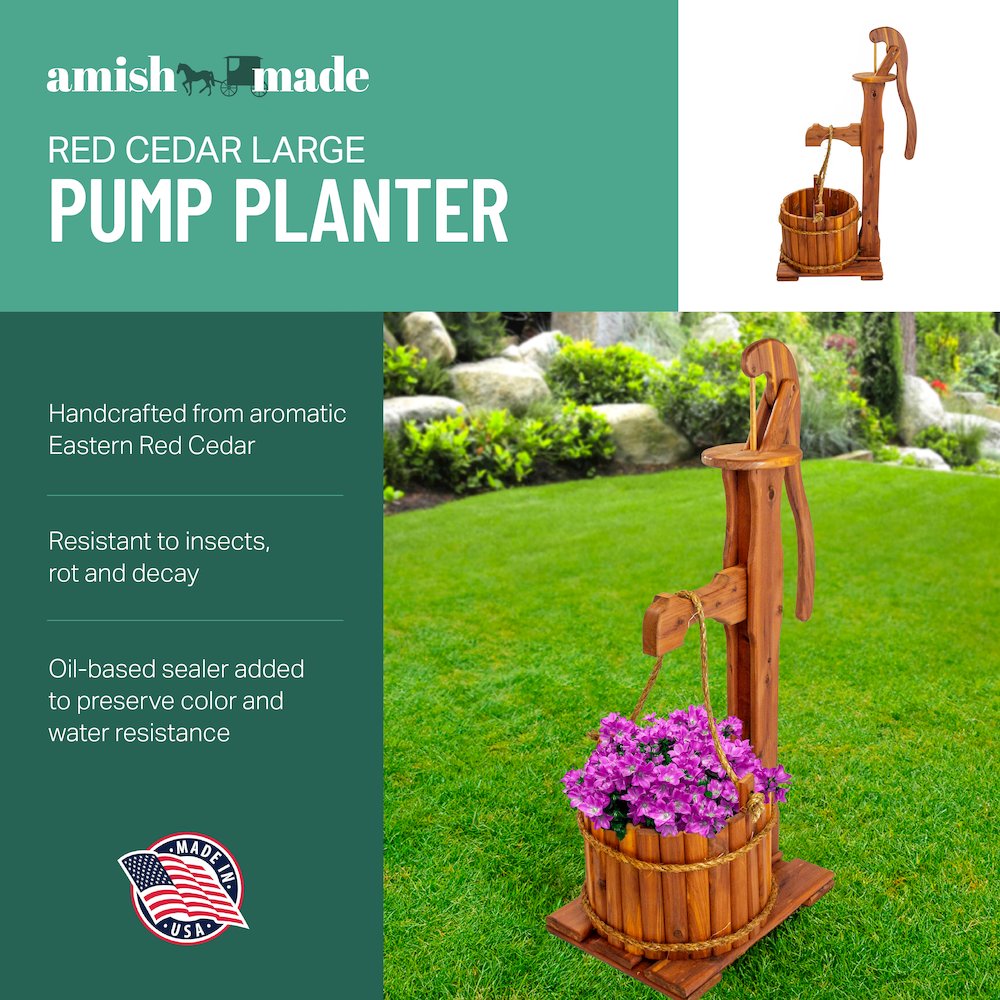 Large Pump Planter
