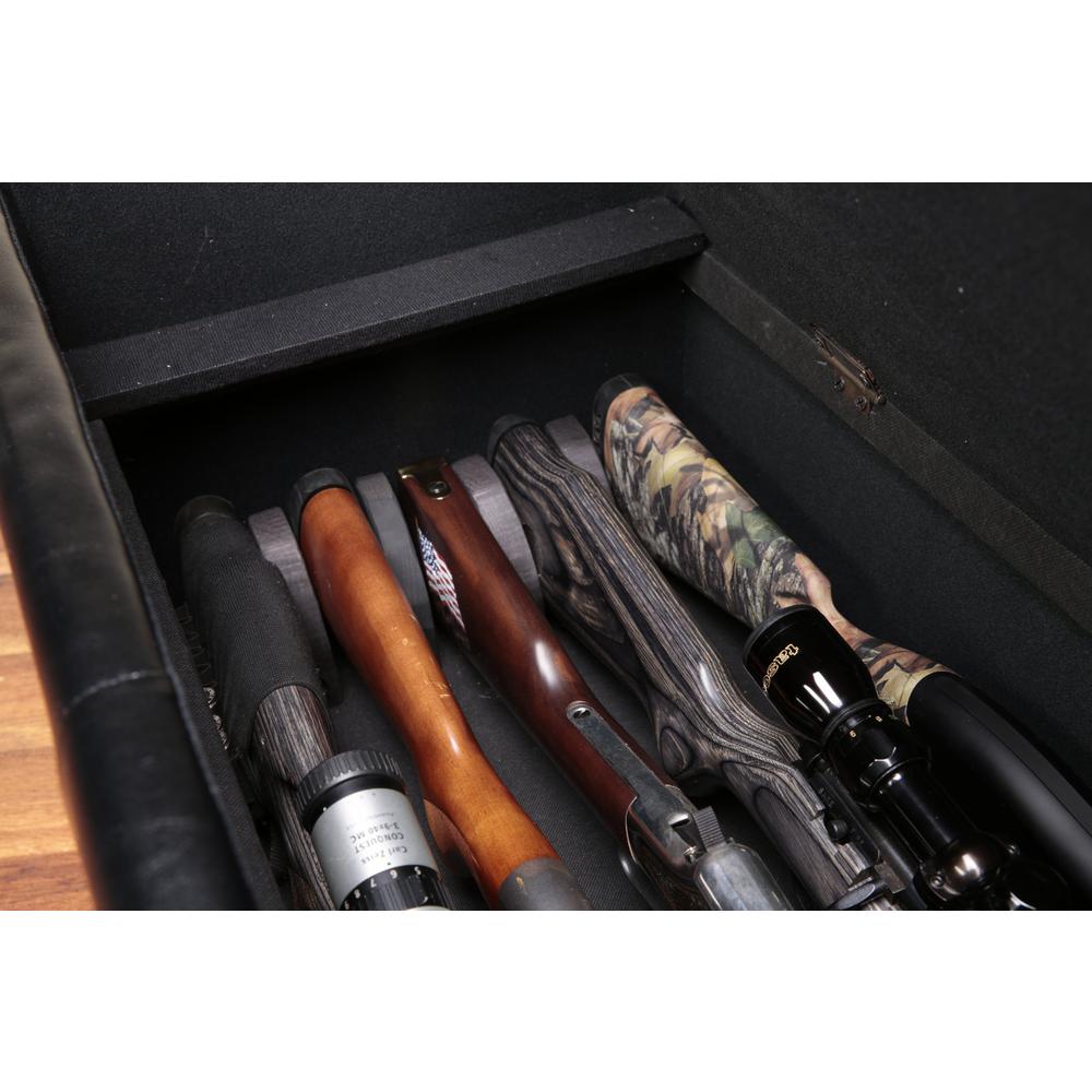 502 Gun Concealment Bench – dark brown