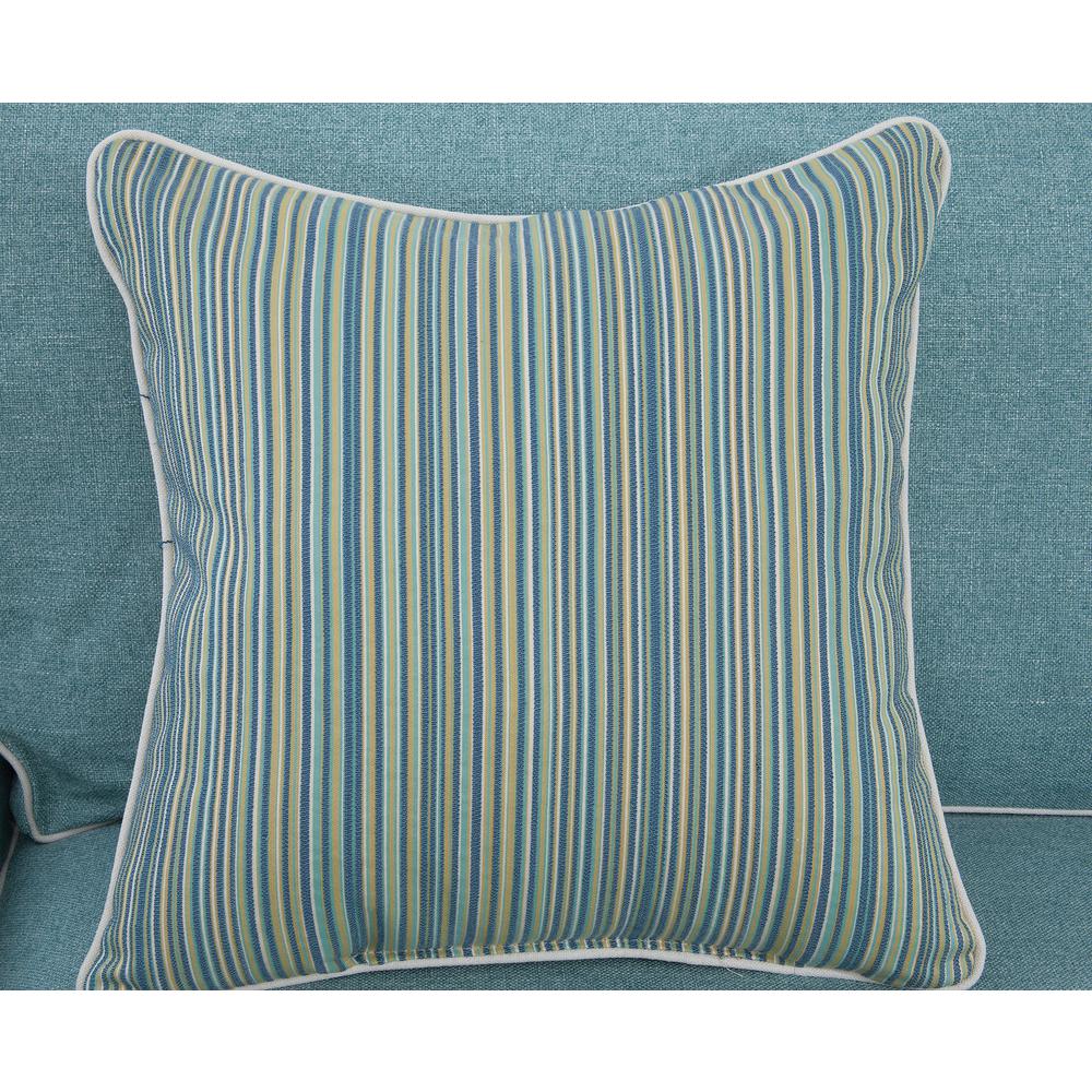 American Furniture Classics Loveseat with Four Accent Pillows