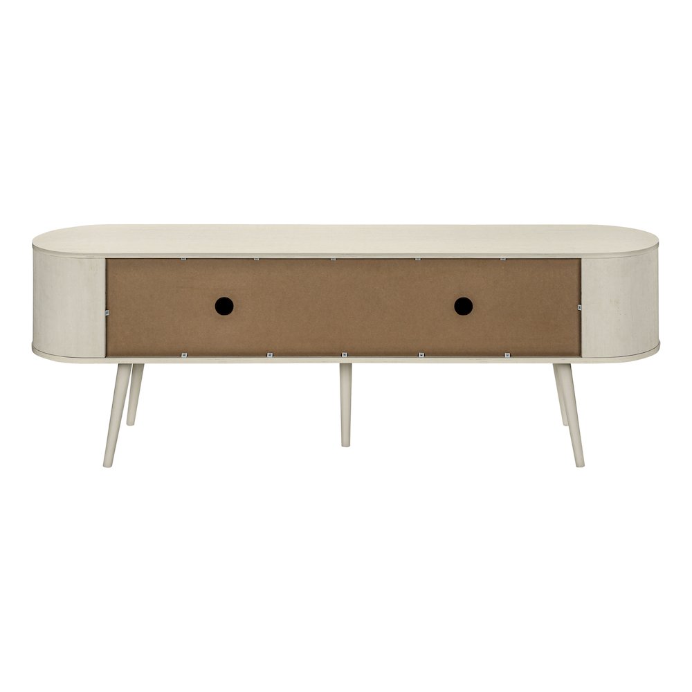 Contemporary Tv Stand in White color