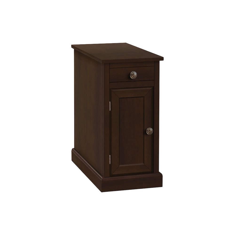 Traditional Accent Table in Espresso color