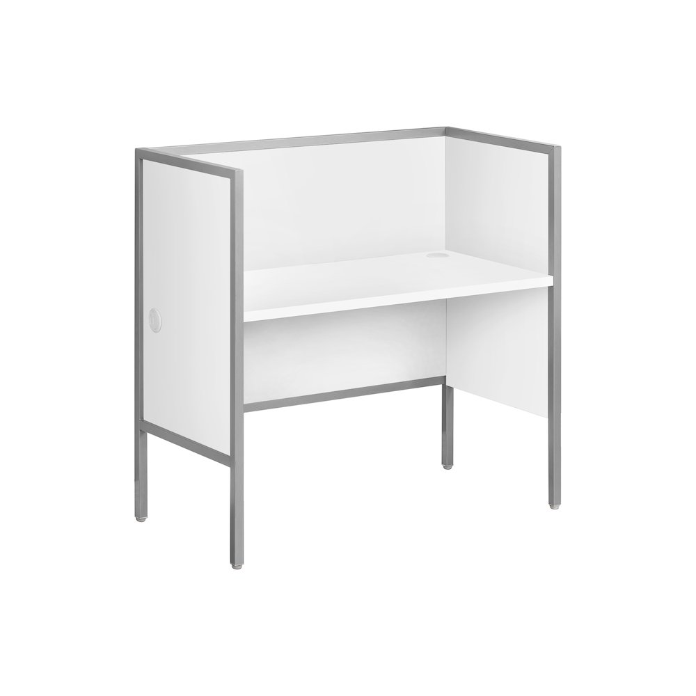 Contemporary Office Cubicle in White