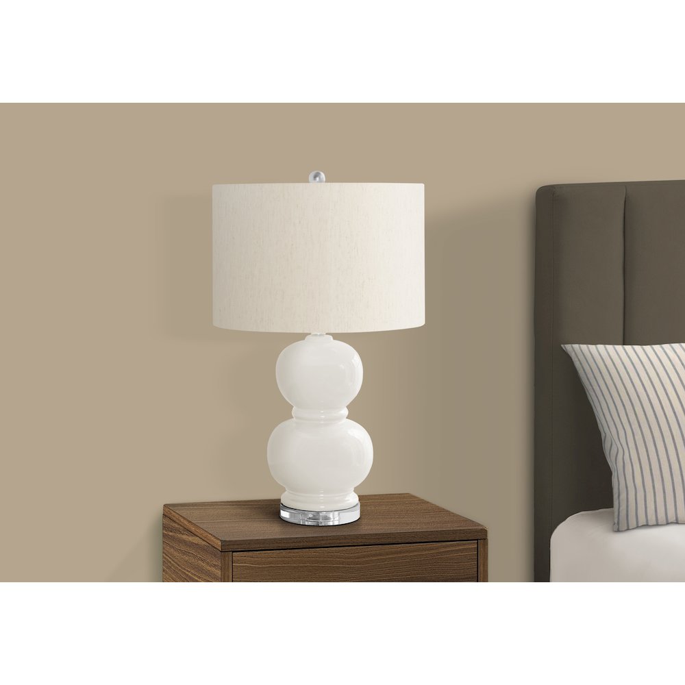 Contemporary Lighting in Cream