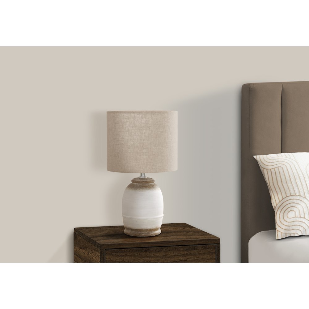 Contemporary Lighting in Cream