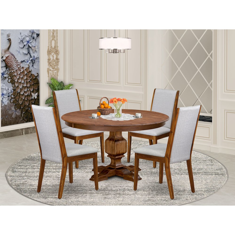 4 Grey Parsons Chairs