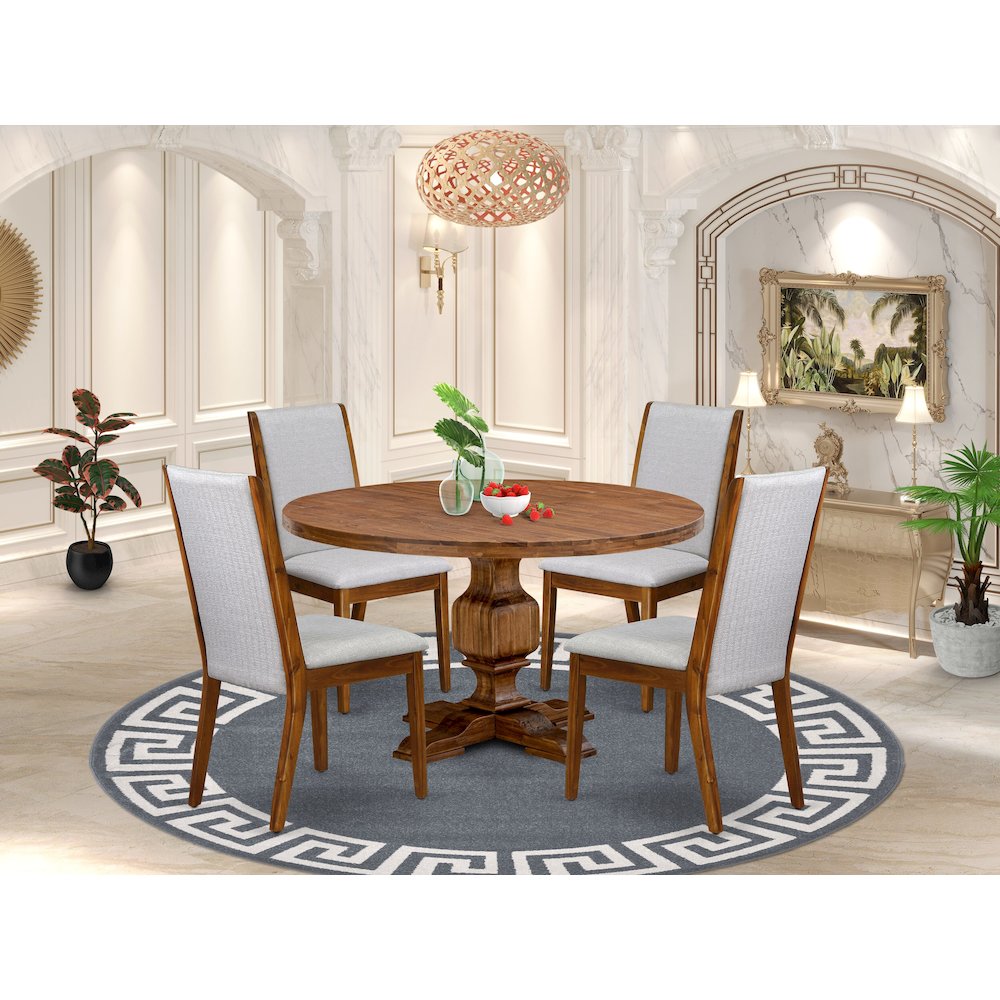 4 Grey Parsons Chairs
