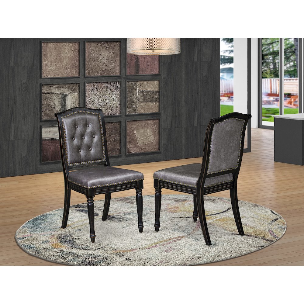 Parson Kitchen Room Chairs Set of 2