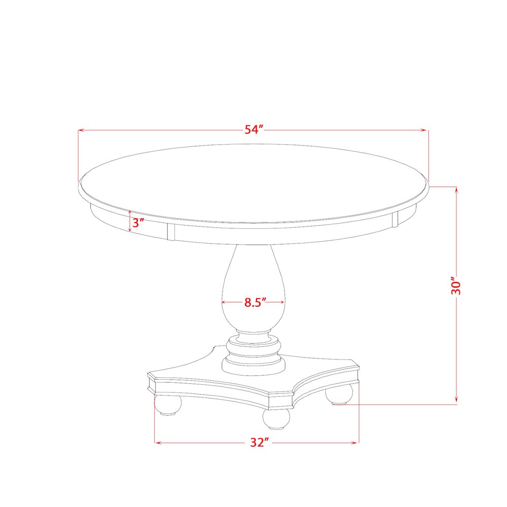 7-Piece Dining Table Set Of A Kitchen Table
