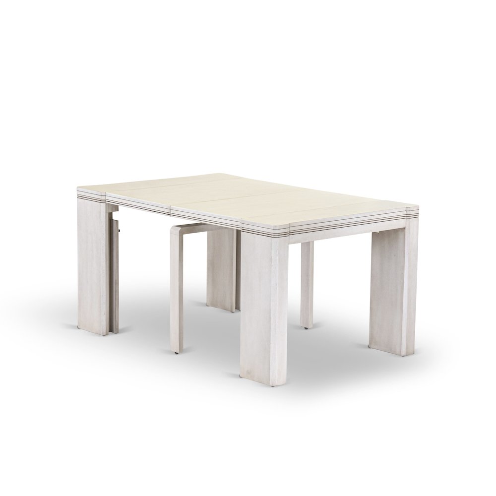 9 Pieces Extendable Dining Set