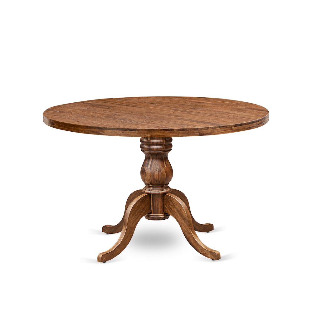 7-Pc Dining Set Of A Pedestal Round Table
