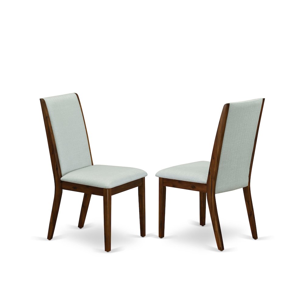 4 Grey Fabric Dining Chairs