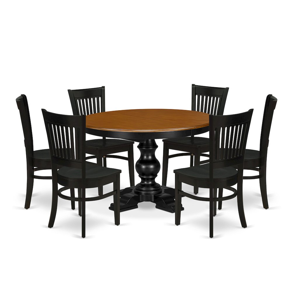 5-Piece Mid-Century Dining Set