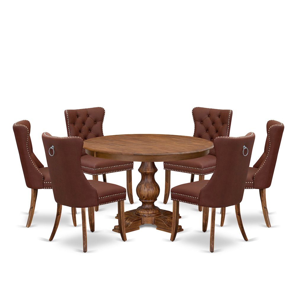 7-Pc Kitchen Table Set Include A Modern Table