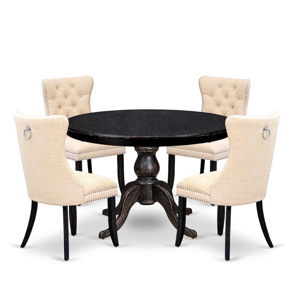 5-Pc Dining Rom Set A Modern Table