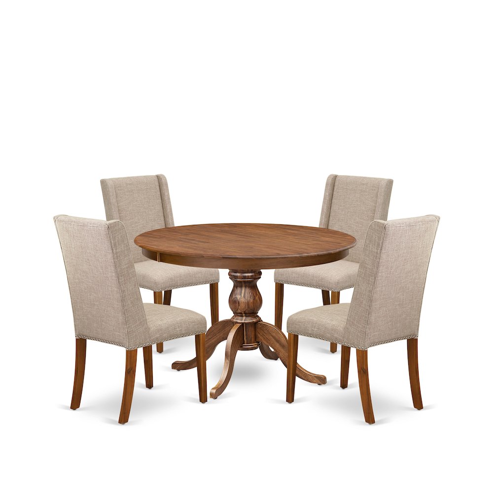 5-Piece Dinner Table Set Of A Dining Table