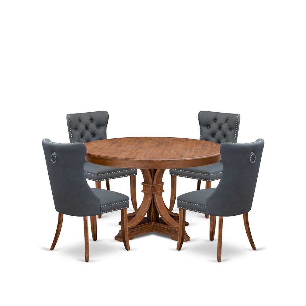 5-Piece Dining Table Set Of A Kitchen Table