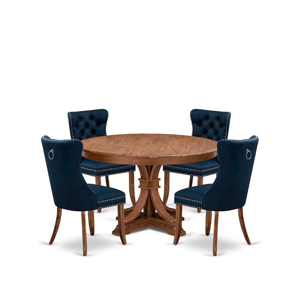 5-Pc Dining Set Consist A Kitchen Table