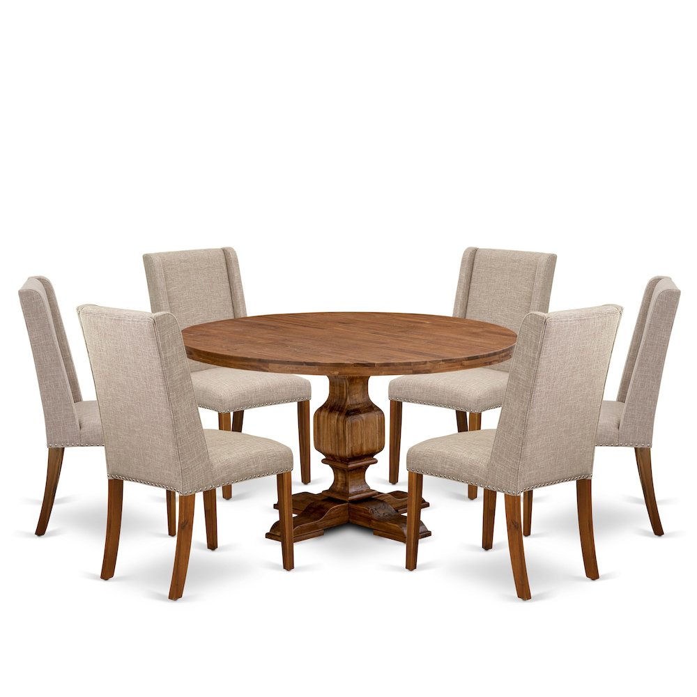 7-Piece Modern Dining Set Of A Kitchen Table