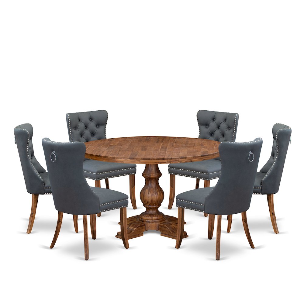 7-Piece Kitchen Table Set Of A Dining Table