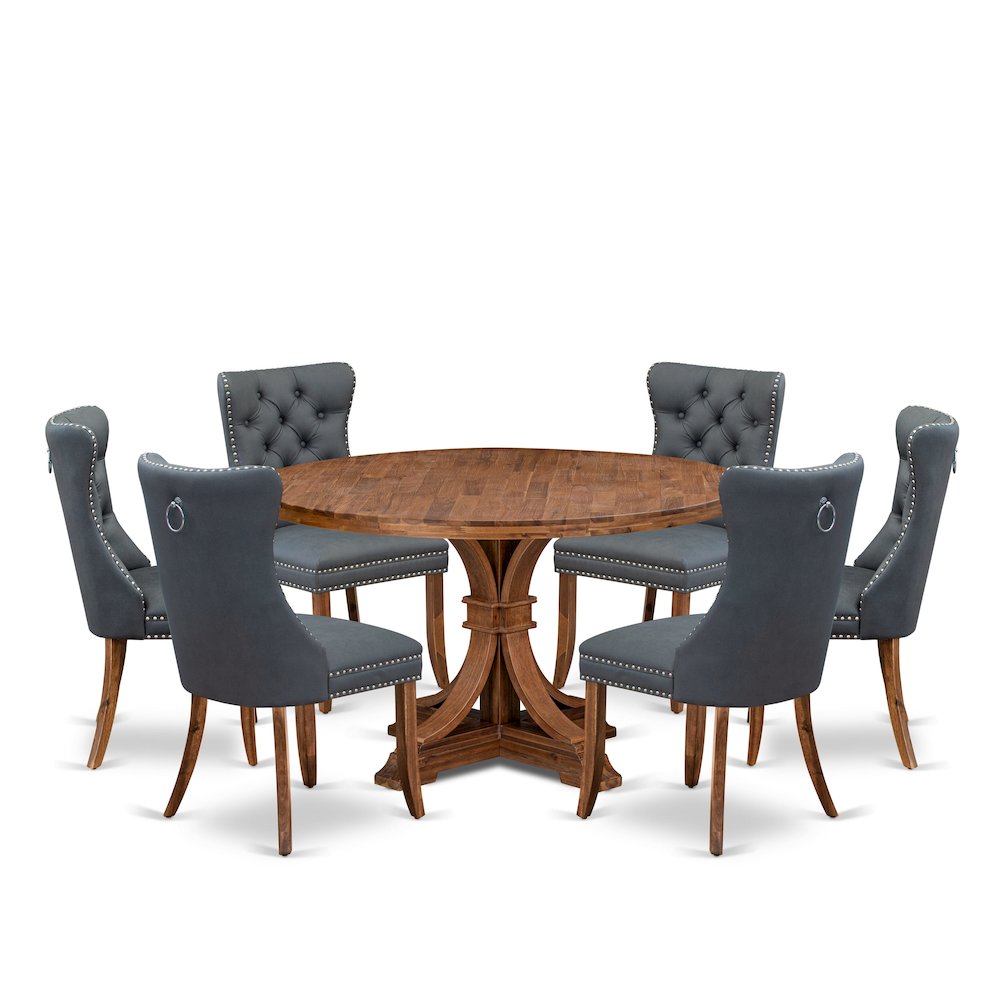 7-Piece Dining Table Set Of A Dining Table