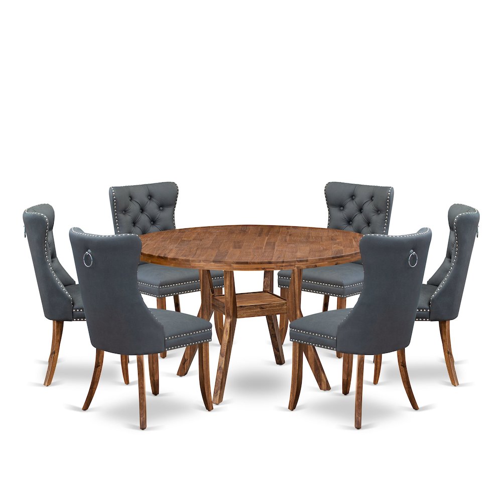 7-Piece Dining Table Set Of A Kitchen Table