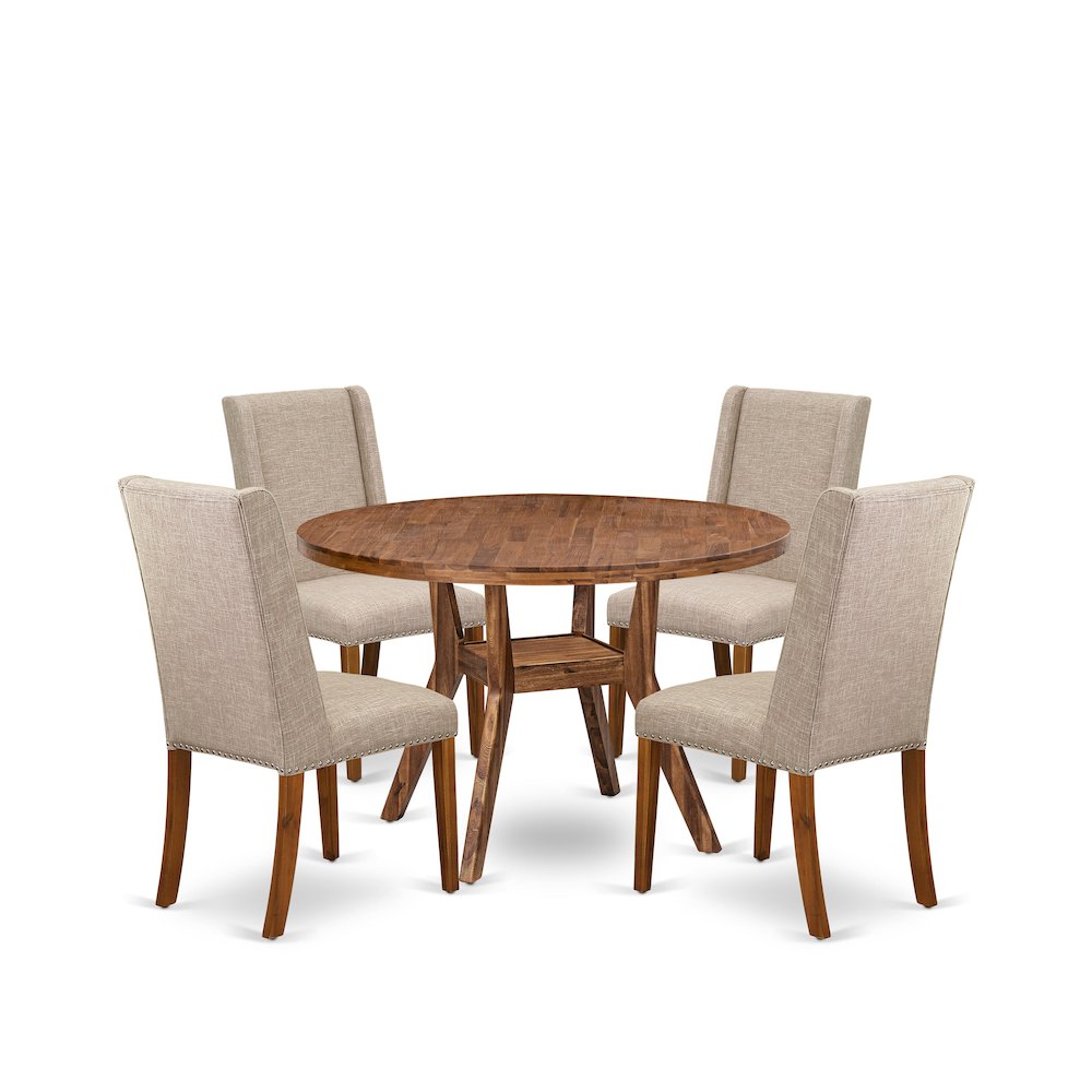 5-Piece Dining Table Set A Modern Table