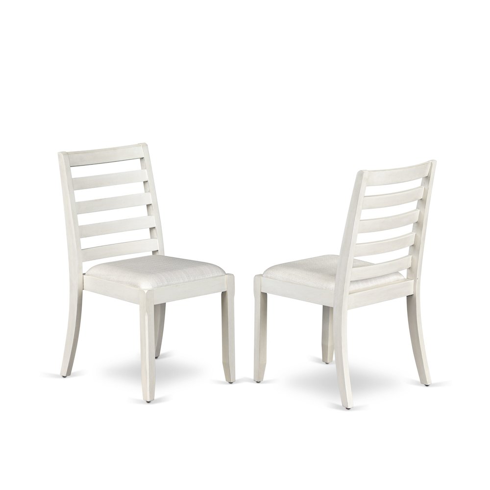 Dining Room Chair with Cream Linen Fabric