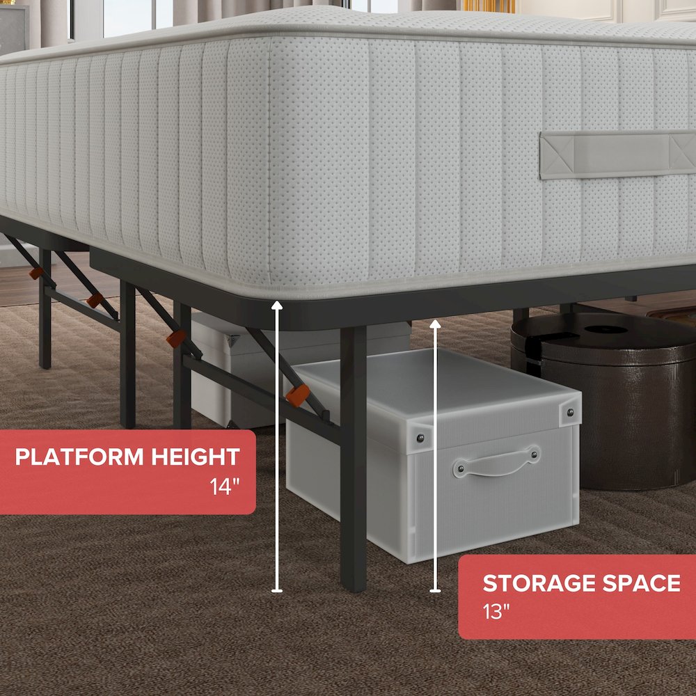 Bedder Base – 14″ Platform Base – California King