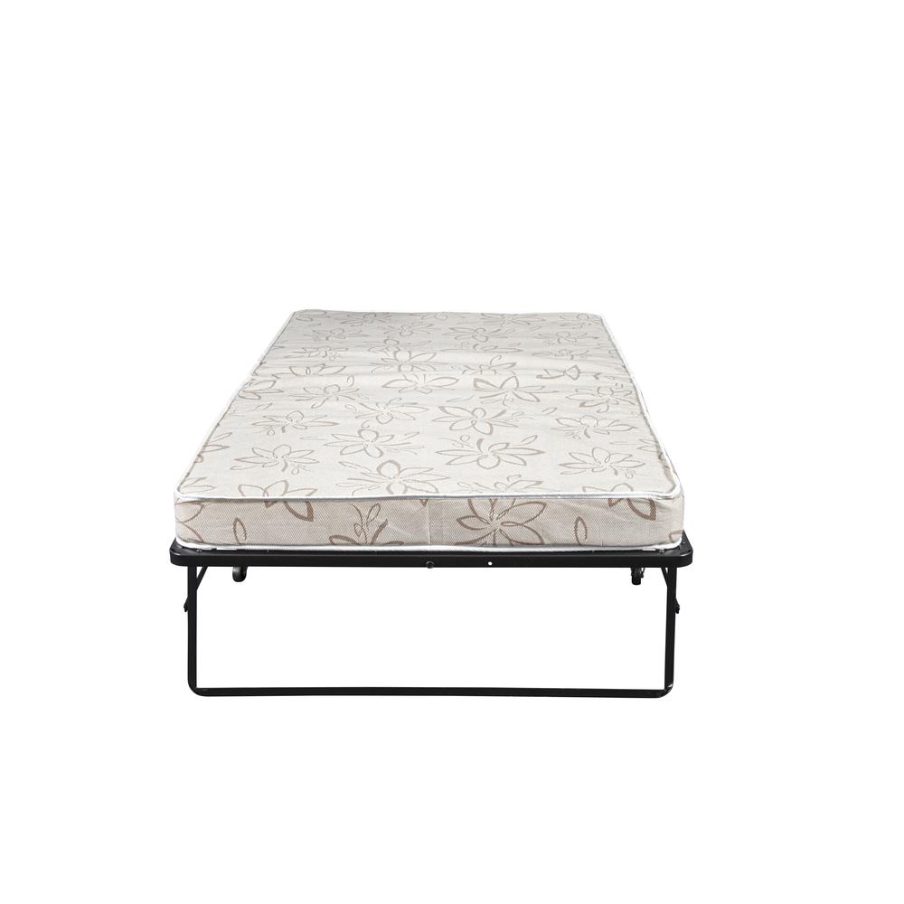 Rollaway Bed – 4″ Poly Fiber Mattress – 39″H