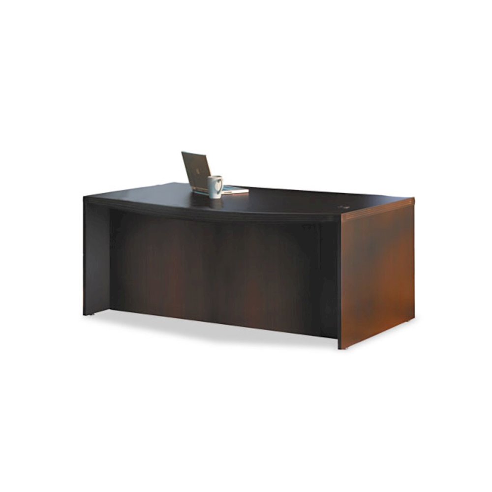 Aberdeen Series Laminate Bow Front Desk Shell