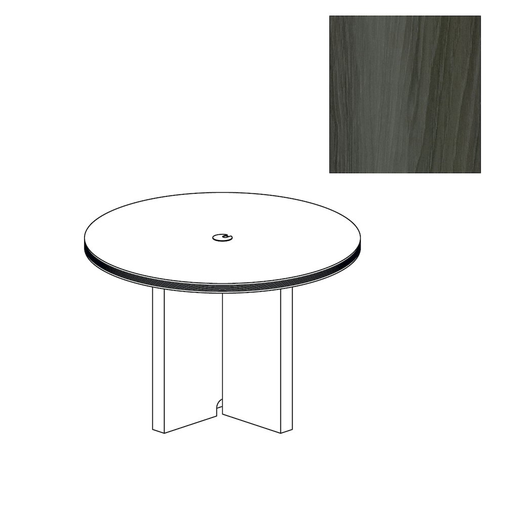 42″ Round Conference Table