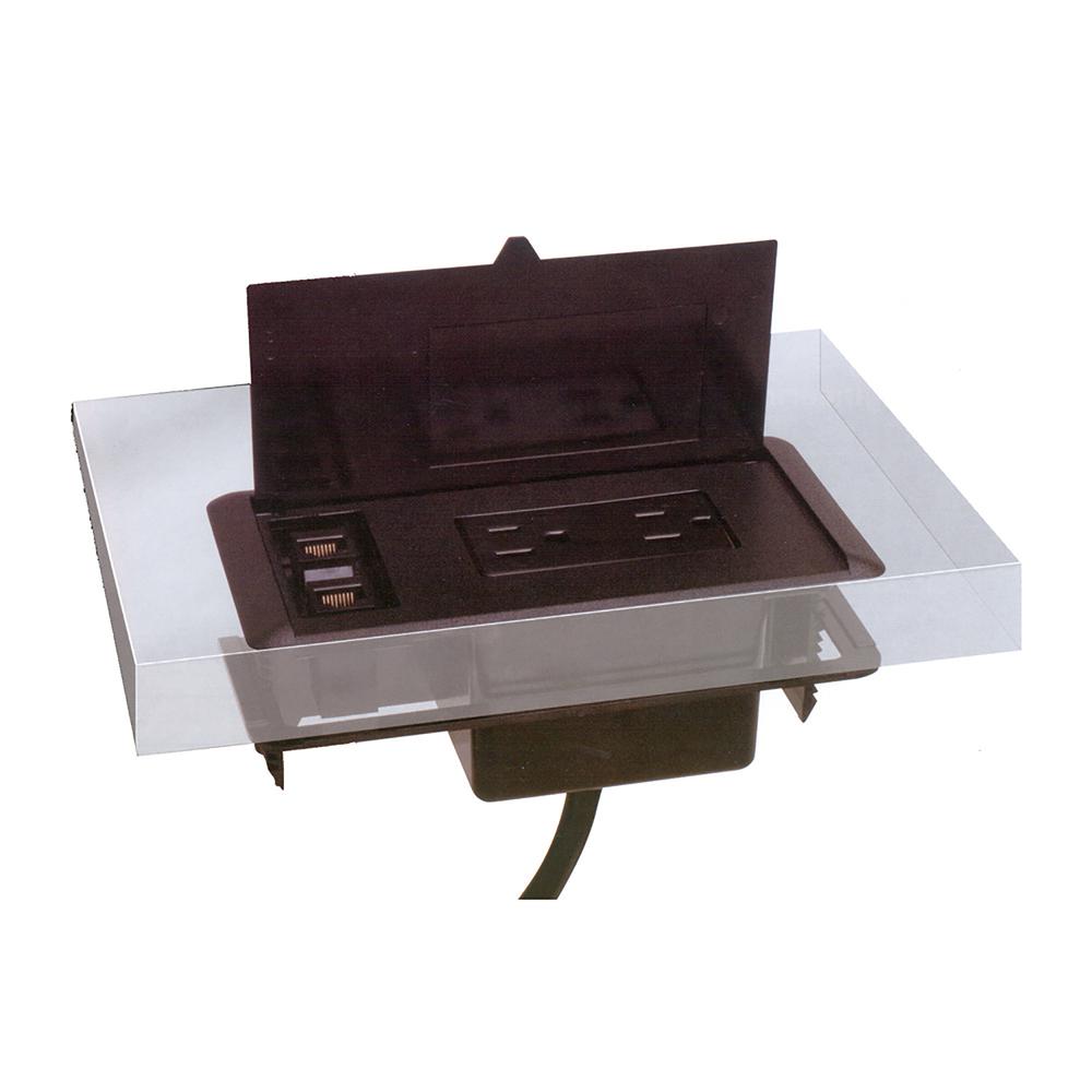 Optional Power Module [includes RJII-Cat 3 coupler (phone) and RJ45-Cat3 coupler (data)] – 6′ power cord