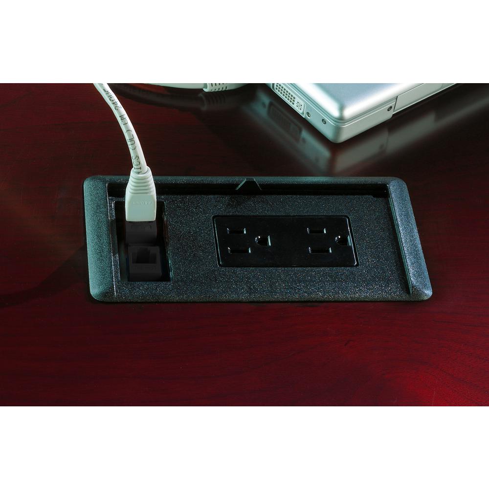 Optional Power Module [includes RJII-Cat 3 coupler (phone) and RJ45-Cat3 coupler (data)] – 6′ power cord