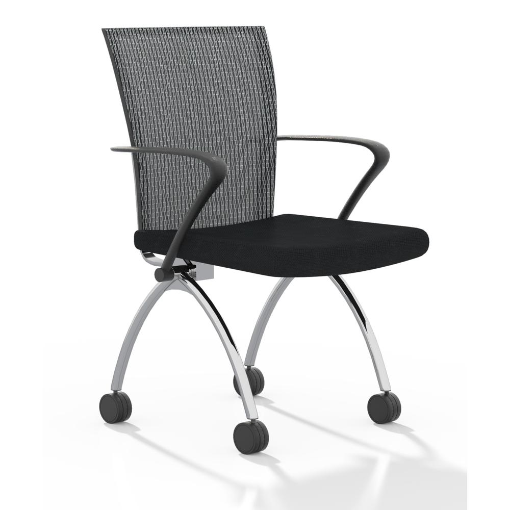 Valoré High Back Training Chair with Arms (Qty. 2) – Silver