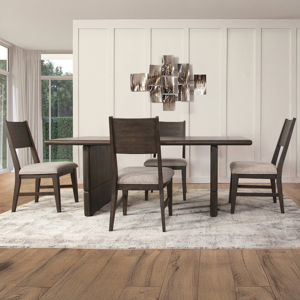 Norvell Gray Side Chair