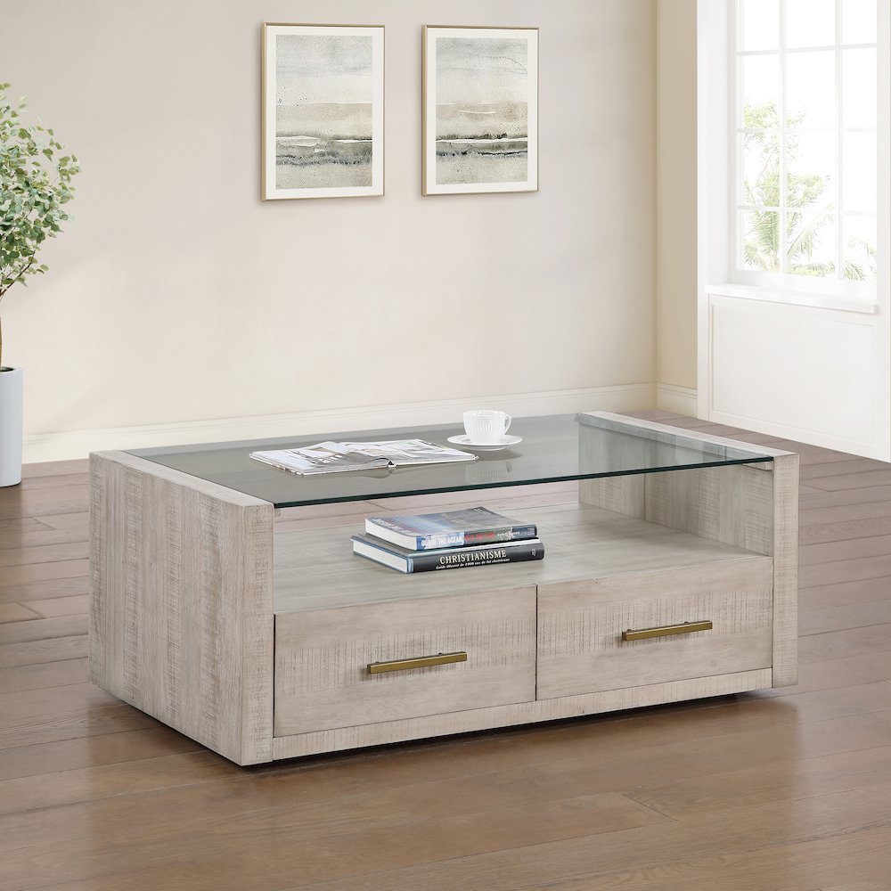 Garland Blonde Cocktail Table