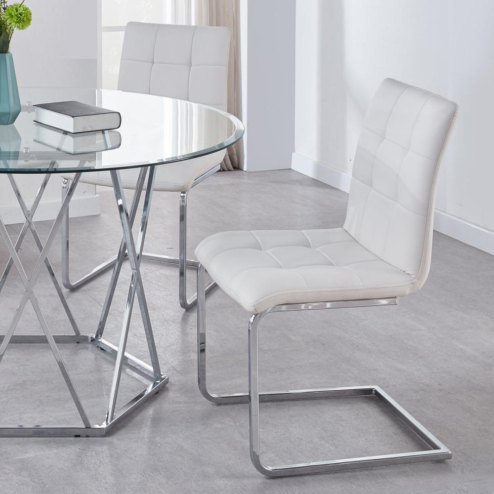 Escondido 5pc Dining Set – White