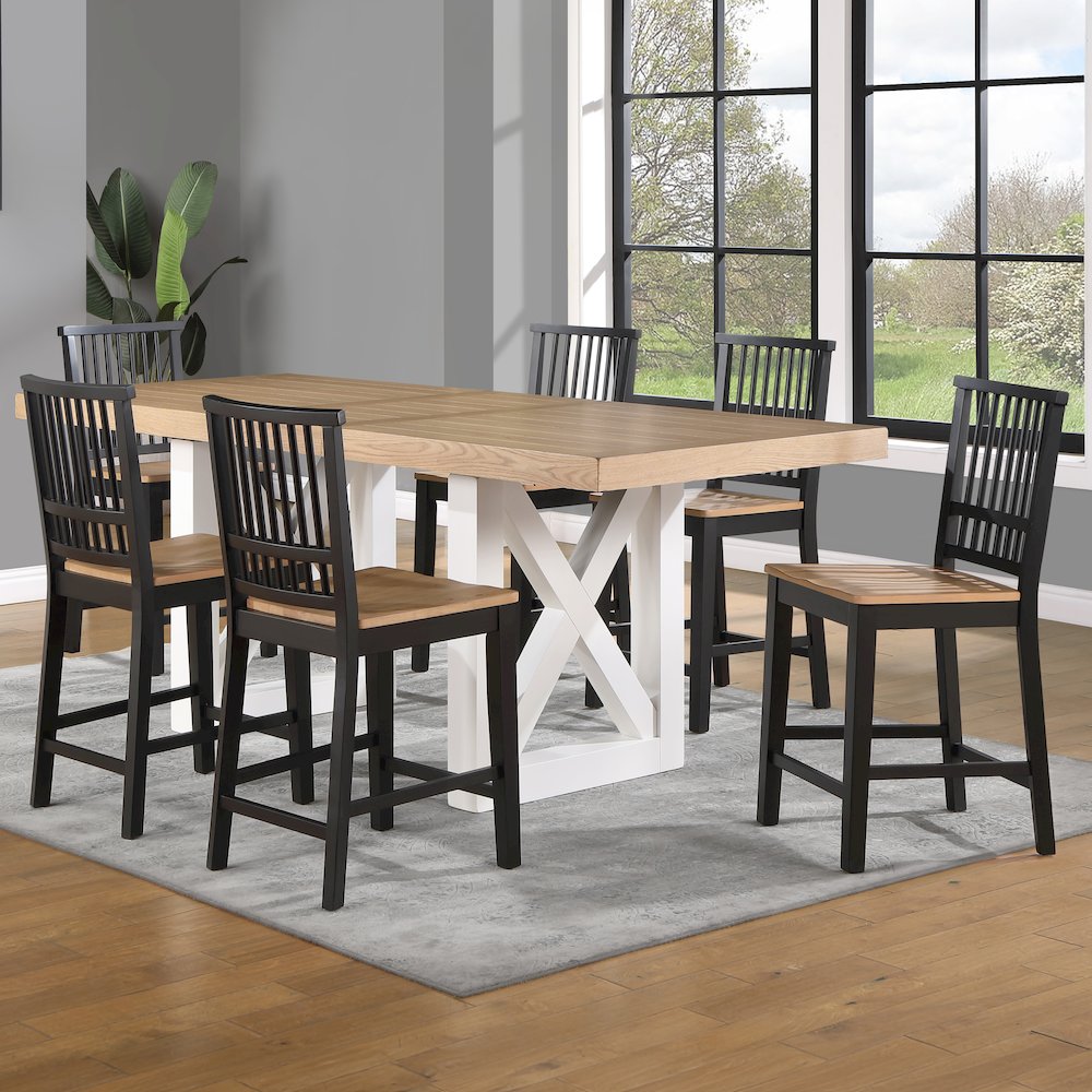 Magnolia 7-Piece Counter Dining Set