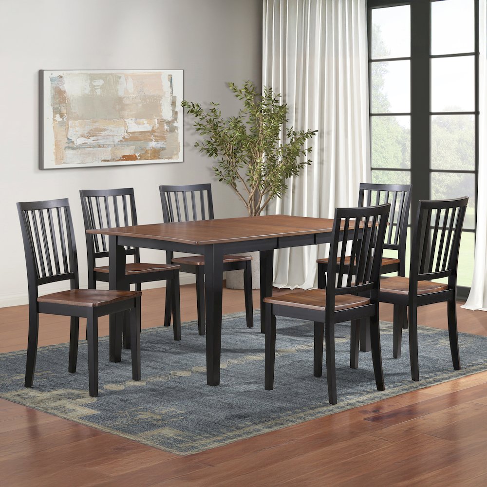Joplin 7PC Dining Set w 6 Chairs